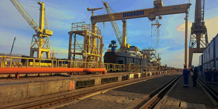 Damen Shipyards Mangalia Joint venture Guvernul României Șantierul Naval 2 Mai Mangalia