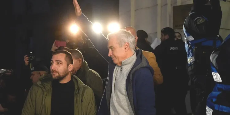 Călin Georgescu, Parchetul General, salut nazist,